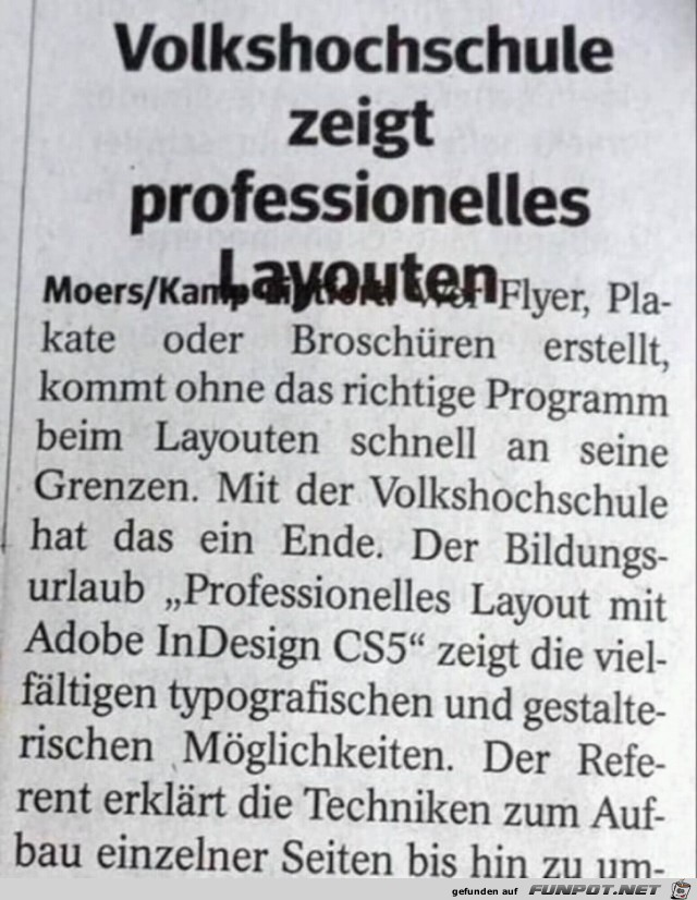 Klasse Layout Klasse Layout