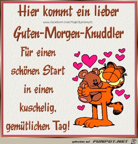 Guten Morgen Knuddler Guten Morgen Knuddler