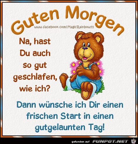 Guten Morgen