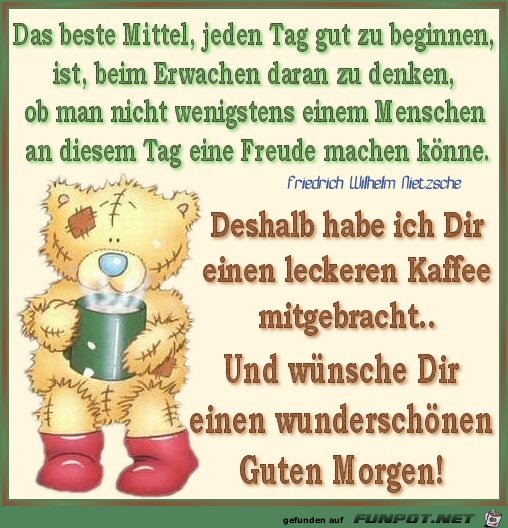 Guten Morgen