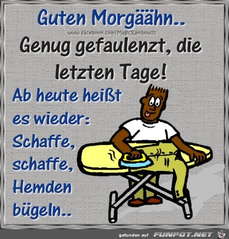 Guten Morgen Guten Morgen