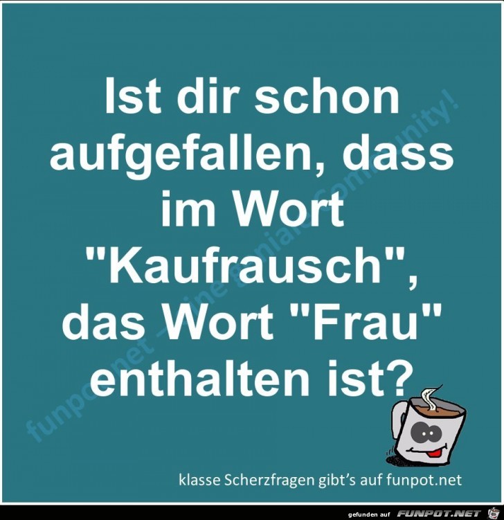 Scherzfrage Scherzfrage