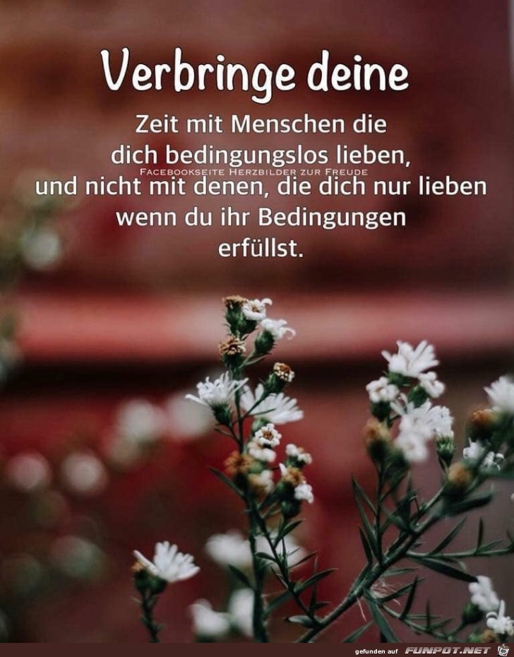 verbringe deine zeit