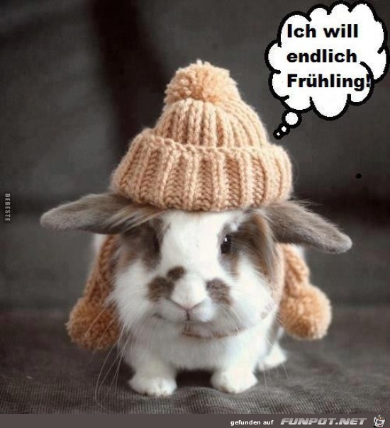 ich will endlich Frhling...