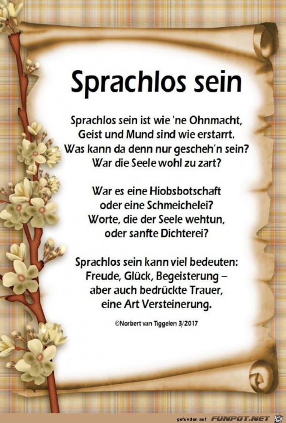 Sprachlos sein 2019 Sprachlos sein 2019