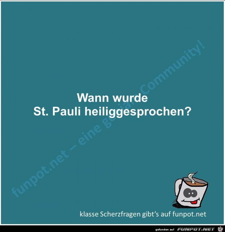 Scherzfrage Scherzfrage
