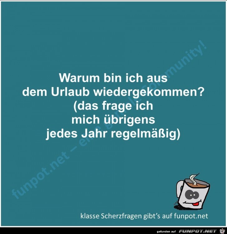 Scherzfrage Scherzfrage