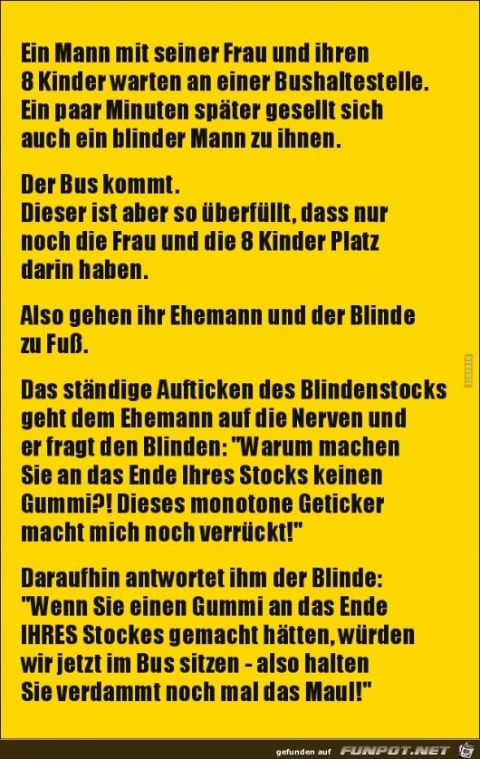 ein Mann mit Frau und ihren 8 Kindern