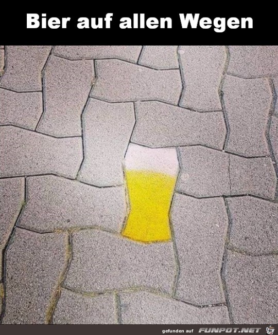Bier ist allgegenwärtig Bier ist allgegenwärtig