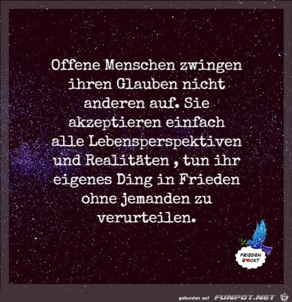 offene menschen