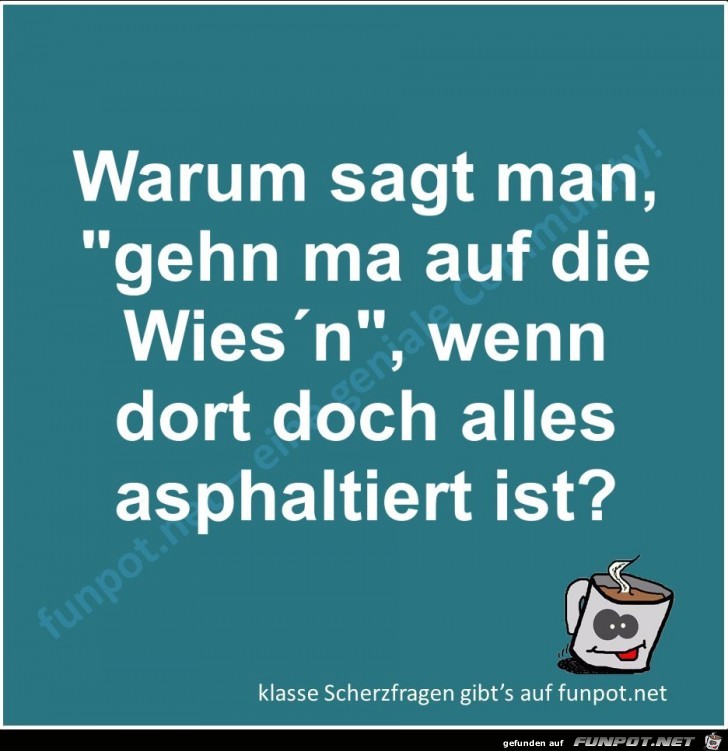 Scherzfrage Scherzfrage