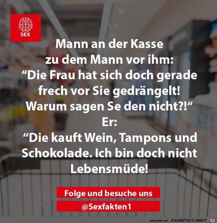 mann an der kasse