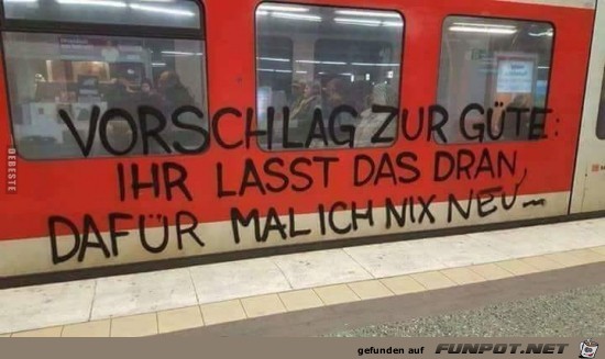 Vorschlag zur Güte.. Vorschlag zur Güte..