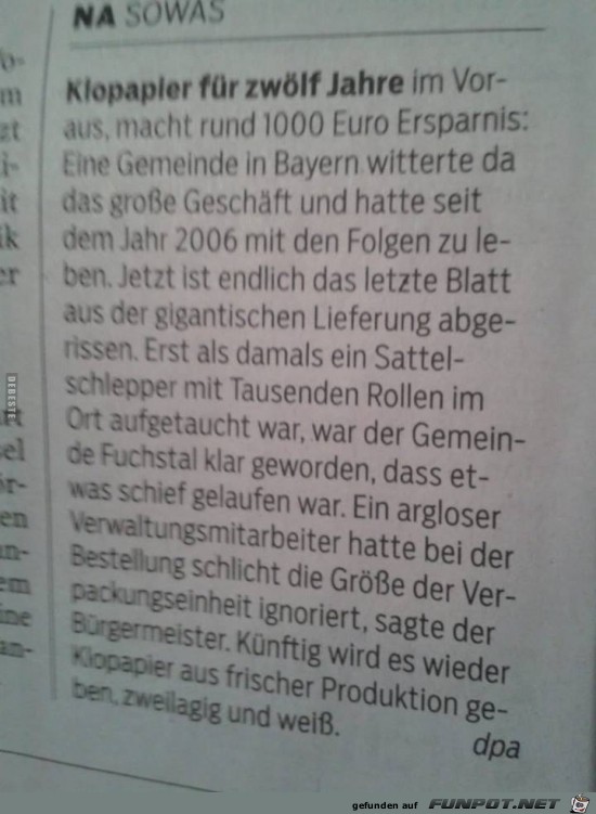 wirklich passiert.. wirklich passiert..