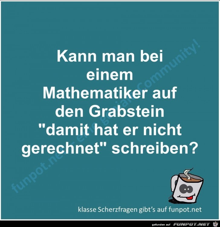 Scherzfrage Scherzfrage