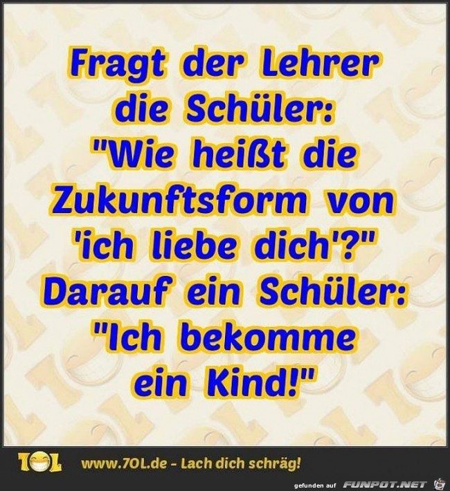 Fragt der Lehrer Fragt der Lehrer