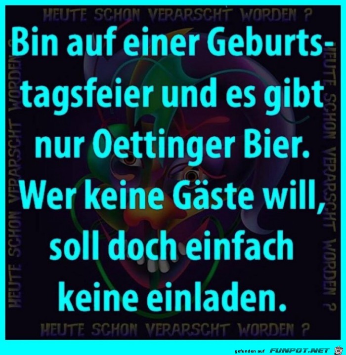 Geburtstagsfeier Geburtstagsfeier