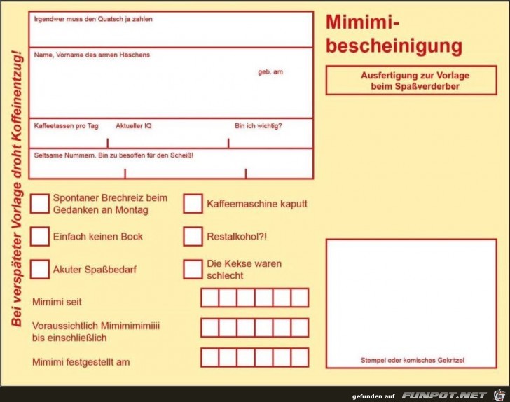 Super Bescheinigung Super Bescheinigung