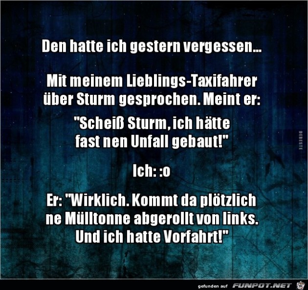 den hatte ich gestern vergessen.. den hatte ich gestern vergessen..