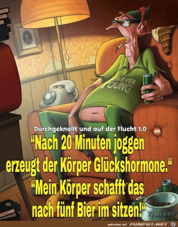 Nach fuenf Bier