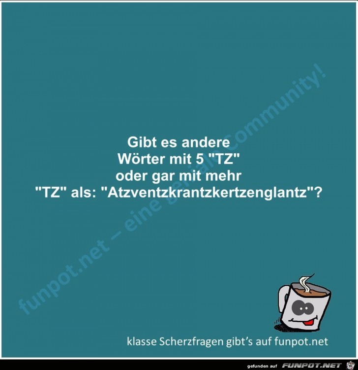 Scherzfrage Scherzfrage
