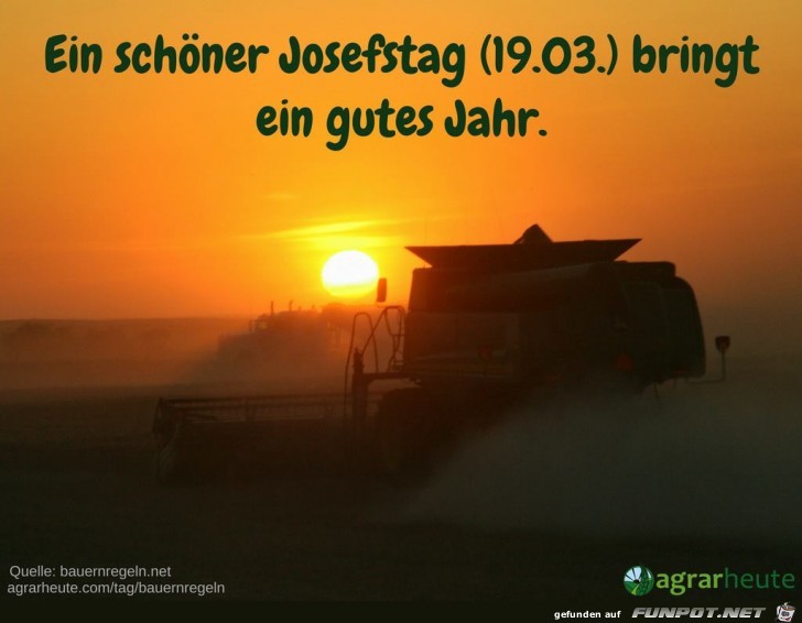 Ein schöner Josefstag Ein schöner Josefstag