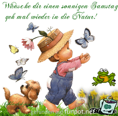 Wünsche Dir einen sonnigen Samstag Wünsche Dir einen sonnigen Samstag