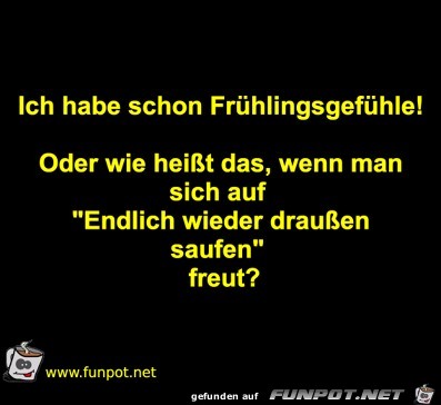 Frühlingsgefühle Frühlingsgefühle
