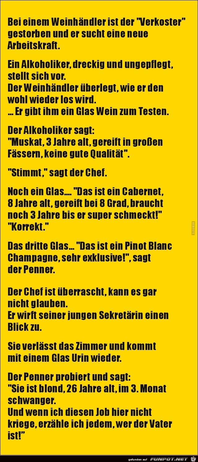Weinhänler sucht Arbeitskraft.. Weinhänler sucht Arbeitskraft..