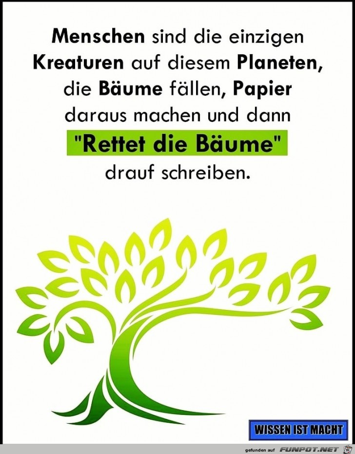 menschen sind die einzigen Kreaturen