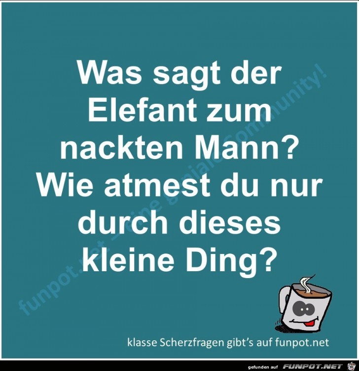 Scherzfrage Scherzfrage