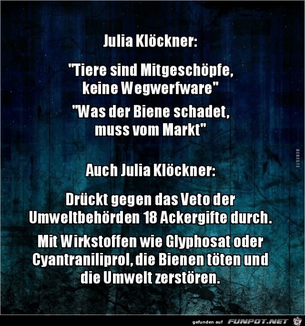 Julia Klckner:.....