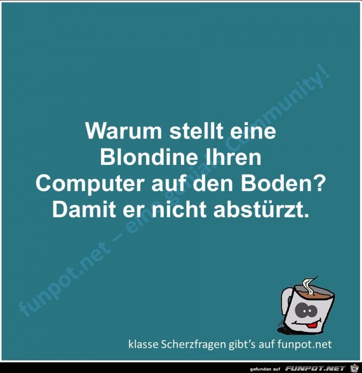 Scherzfrage Scherzfrage