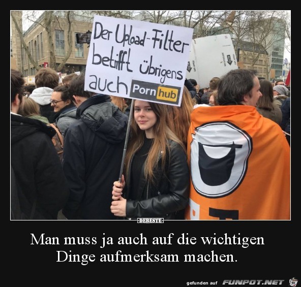 Nur damit ihr das wisst