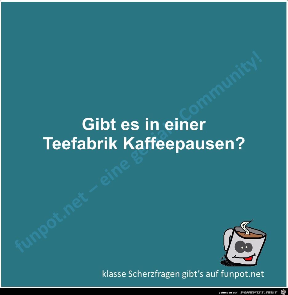 Scherzfrage Scherzfrage