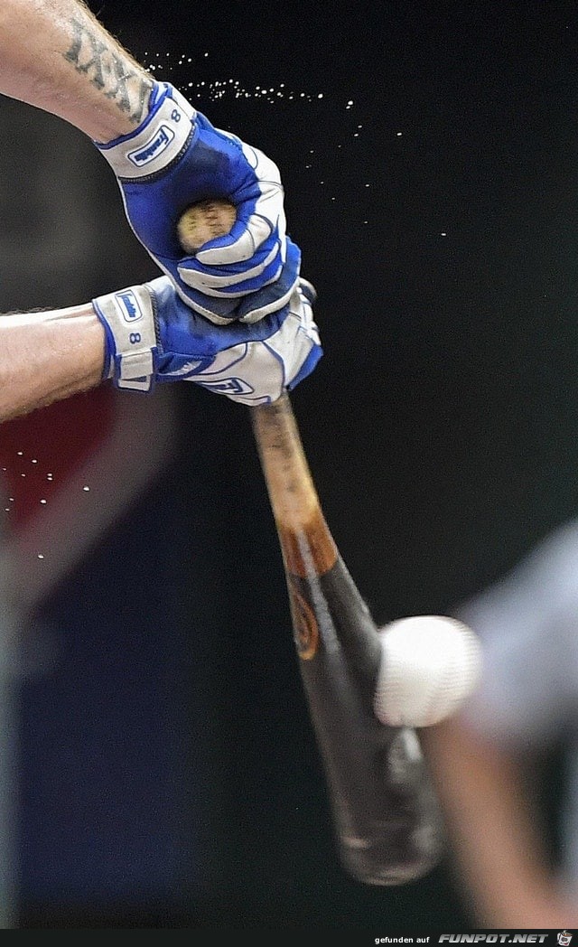 Beim Baseball-Spiel Beim Baseball-Spiel
