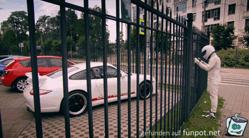 Stick von Top Gear, will Porsche fahren Stick von Top Gear, will Porsche fahren