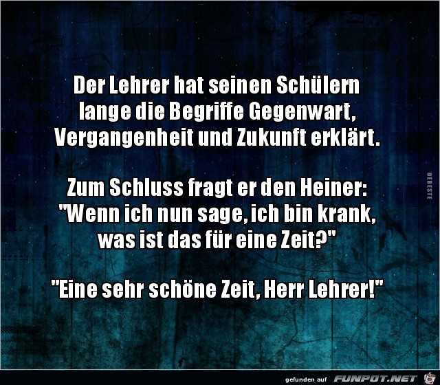 eine sehr schöne Zeit... eine sehr schöne Zeit...