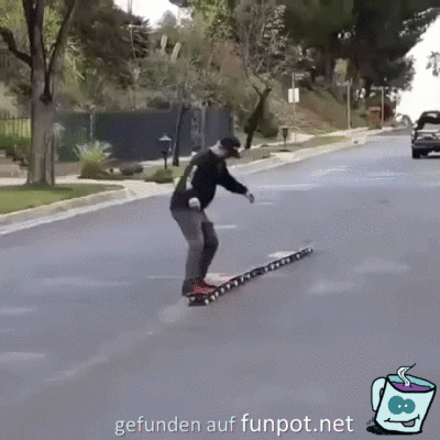 Langes Skateboard
