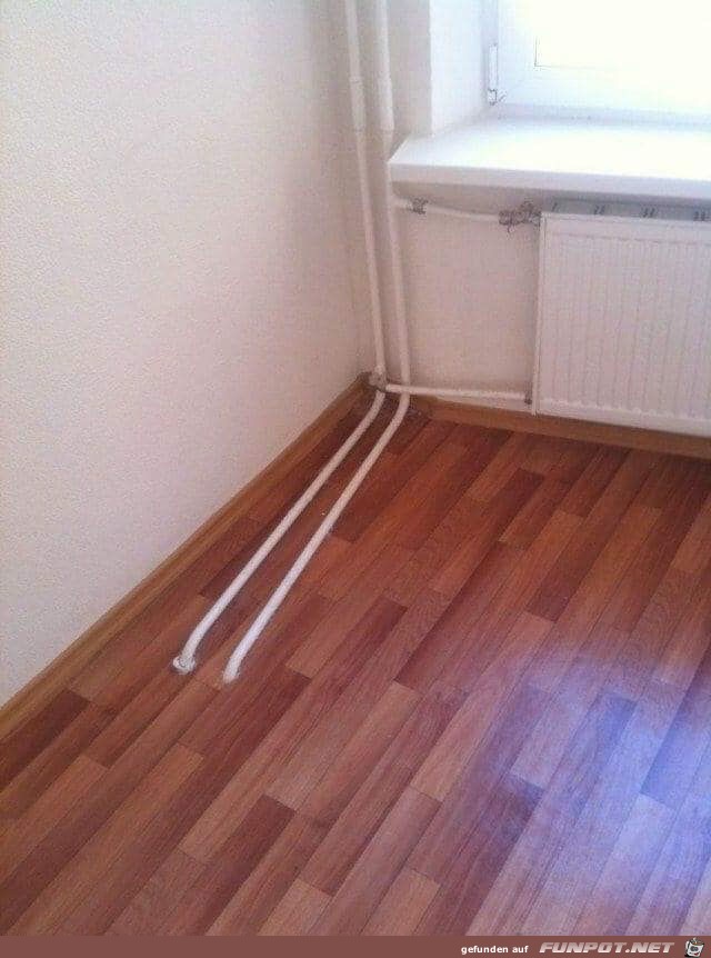 Zimmer mit Fußbodenheizung Zimmer mit Fußbodenheizung