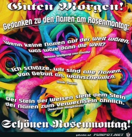 Rosenmontag Rosenmontag