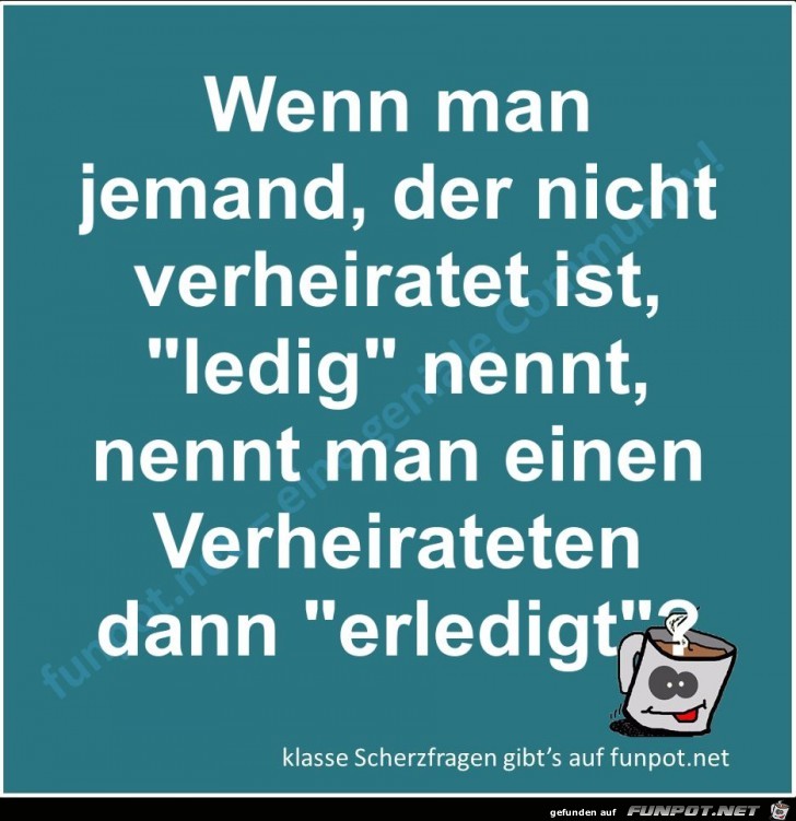 Scherzfrage Scherzfrage