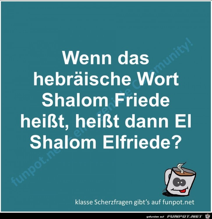 Scherzfrage Scherzfrage