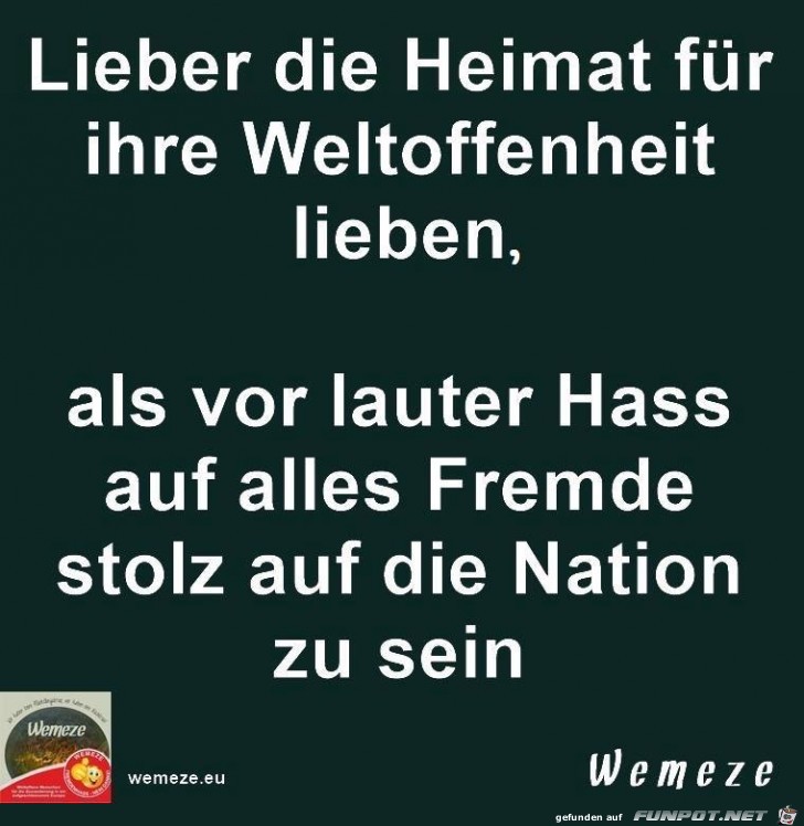 Lieber die Heimat