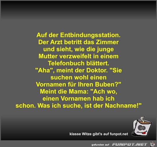 Auf der Entbindungsstation Auf der Entbindungsstation