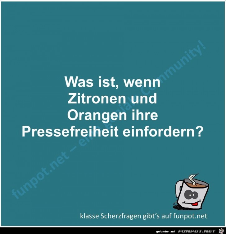 Scherzfrage Scherzfrage