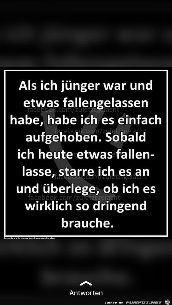 Als ich juenger war Als ich juenger war