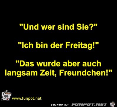 Freitag Freitag