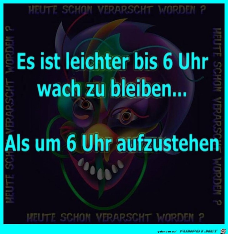 Wach bleiben Wach bleiben