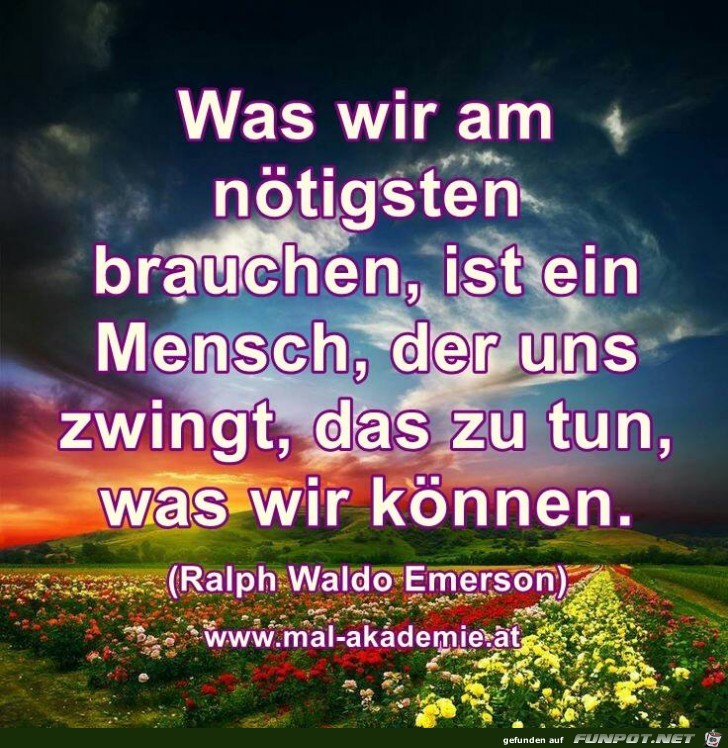 Was wir am noetigsten brauchen Was wir am noetigsten brauchen